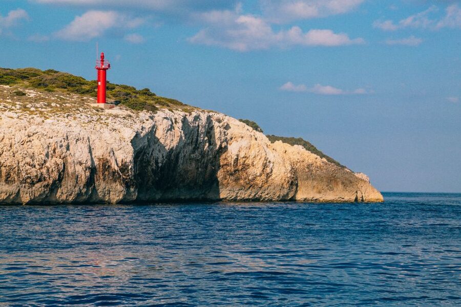 From Omis: Blue Cave & 5 Island Speedboat Tour - Budikovac gives you the best swimming break