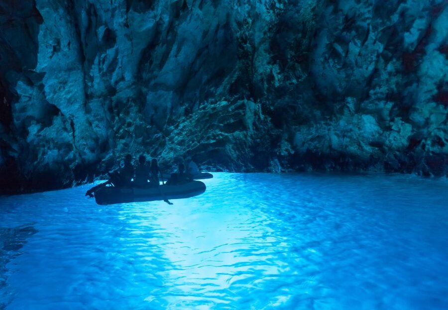 From Omis: Blue Cave & 5 Island Speedboat Tour - Biševo and the Blue Cave