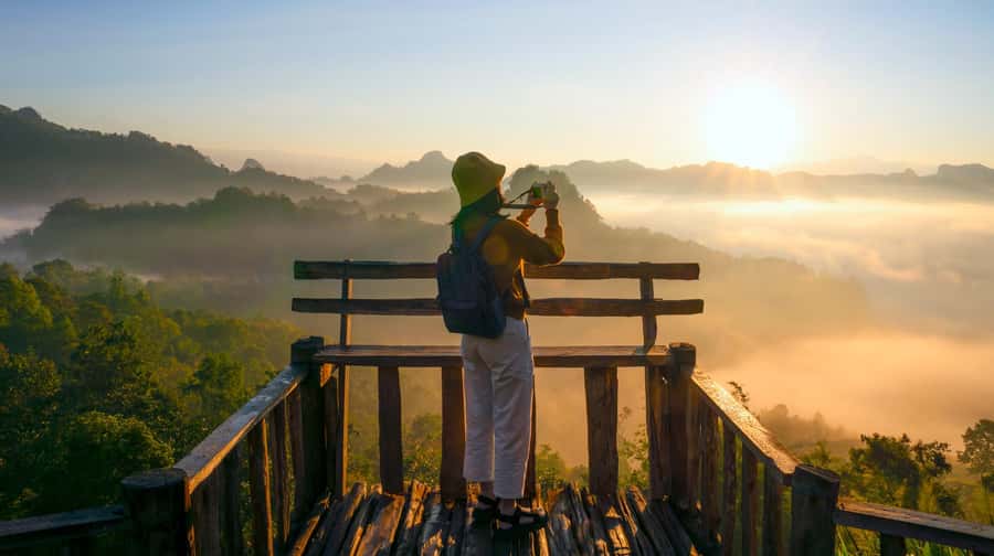 From Pai: Sunrise Private Tour Jabo Viewpoint & Nam Lod Cave - Why the Jabo sunrise is worth the alarm