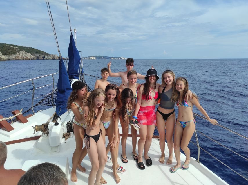 From Parga: Paxos and Antipaxos Cruise with Blue Caves - Two hours in Gaios