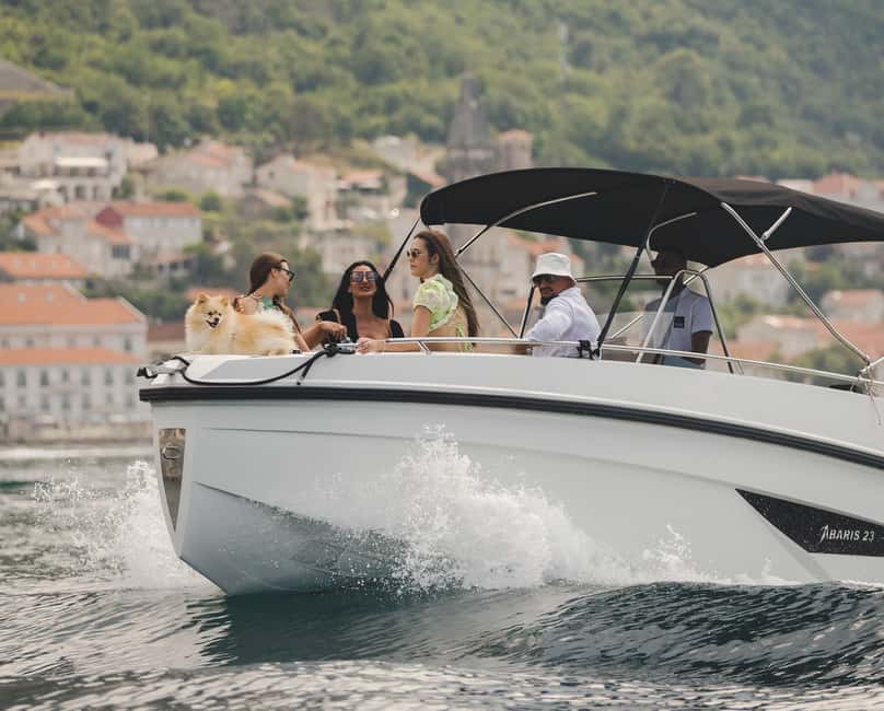From Perast: Boka Bay and Blue Cave Tour - Pick up - Key points to know before boarding