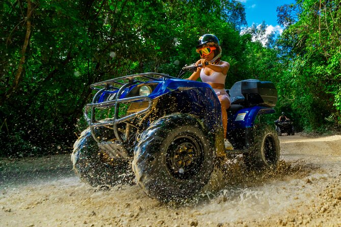 From Playa del Carmen ATV Adventure with Ziplines, Cenote - Getting there from Playa del Carmen