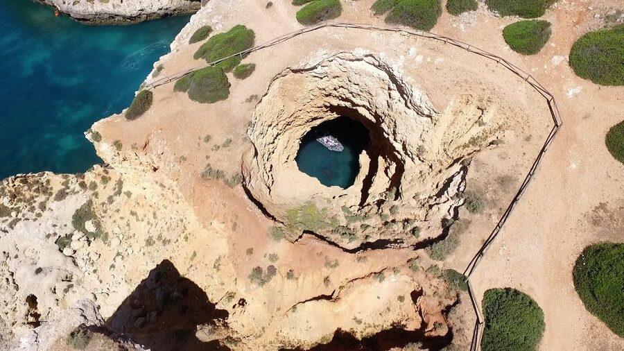 From Portimao: Benagil Cave and Marinha Beach Boat Tour - Seeing Benagil Cave from the boat