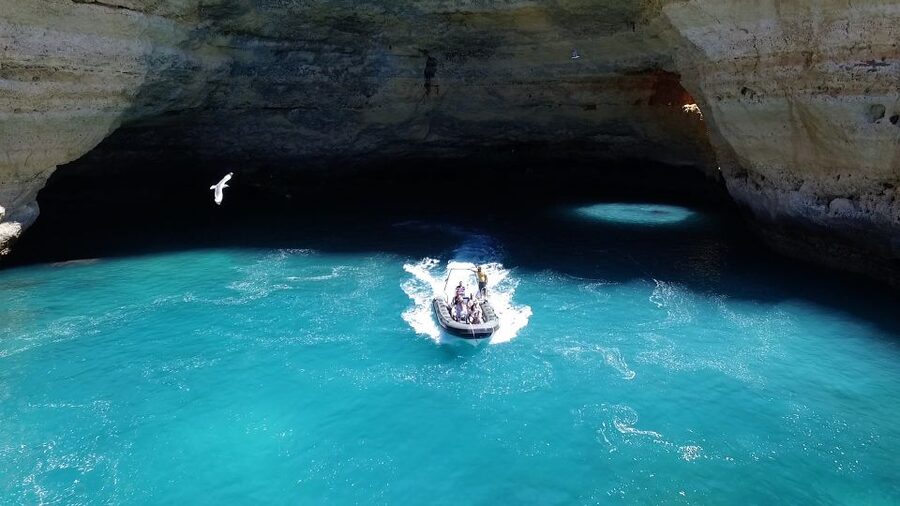 From Portimao: Benagil Cave and Marinha Beach Boat Tour - Starting beside the Arade River