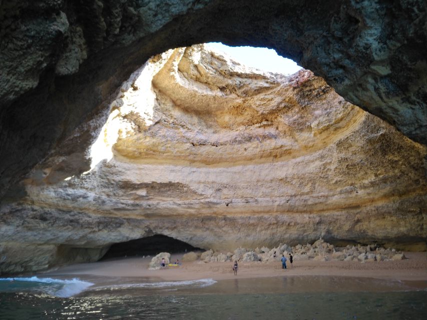 From Portimão: Benagil Caves & Marinha Beach Boat Tour - Entering the Benagil Cave