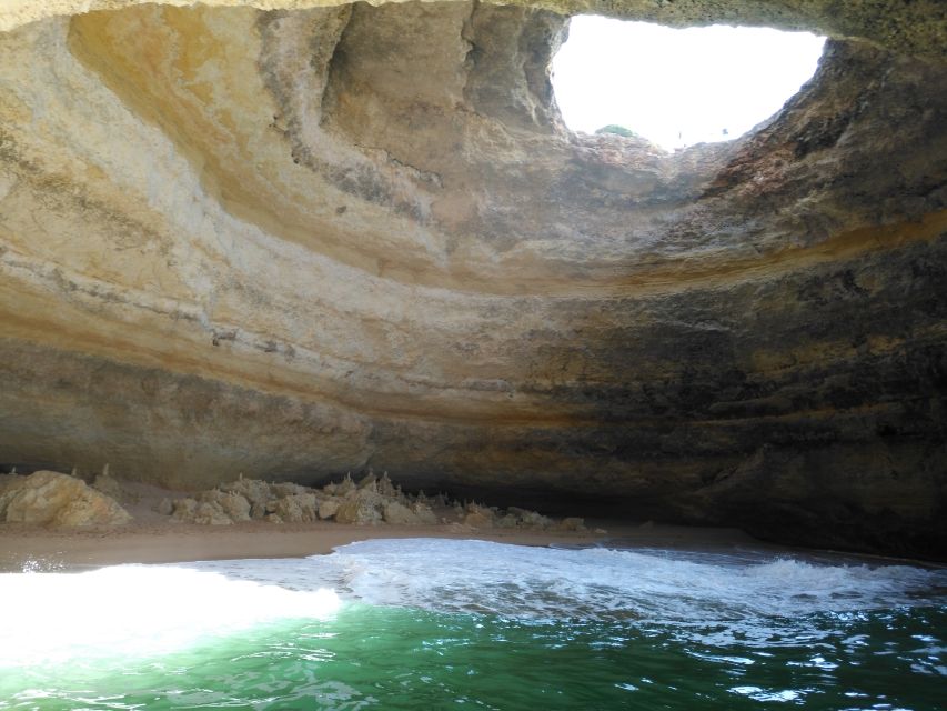 From Portimão: Benagil Caves & Marinha Beach Boat Tour - Marinha Beach and the other sea caves
