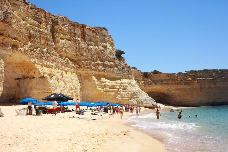 From Portimão: Catamaran Cruise to Benagil Caves with BBQ - Swimming, paddleboards, and time to relax
