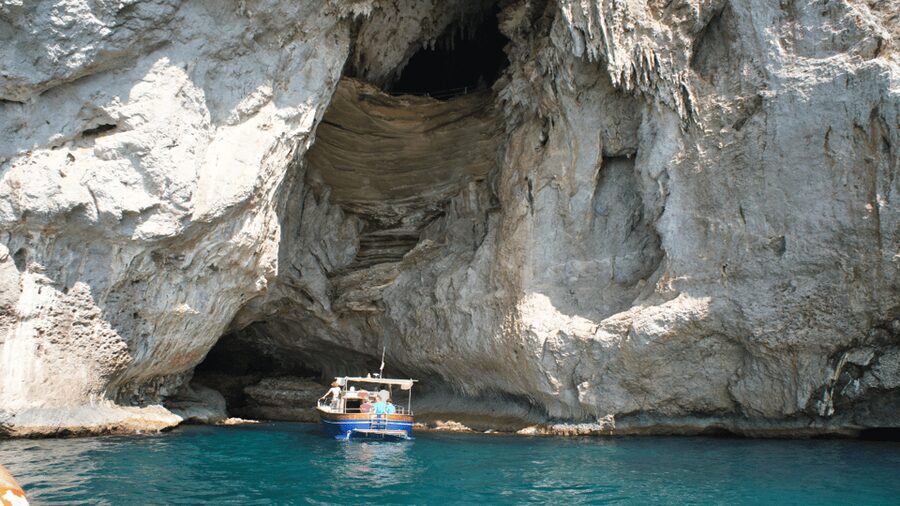 From Positano: Capri Island Group Cruise with Blue Grotto - What the price includes at $188.80
