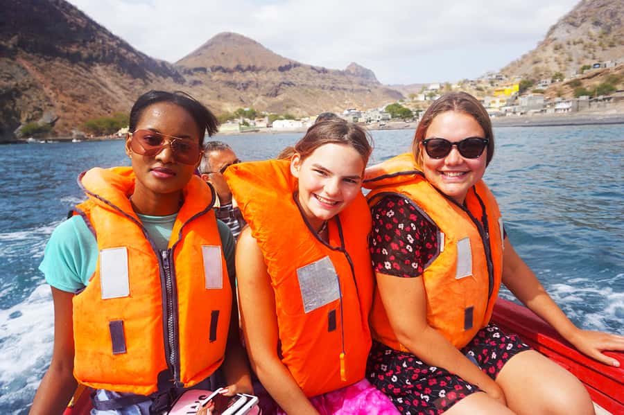From Praia: Boat Trip, Snorkeling, Cave & BBQ on the Beach - The drive from Praia to Ribeira da Barca