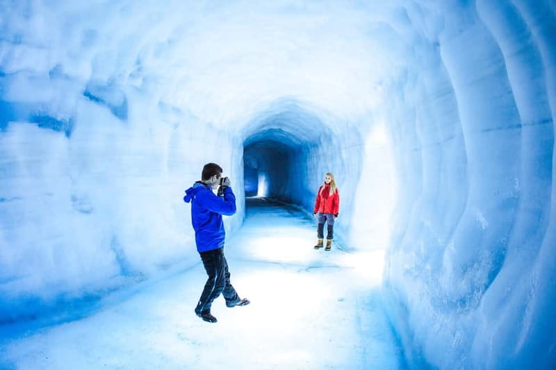 From Reykjavik: Into the Glacier Ice Cave Tour - The journey from Reykjavik to Husafell
