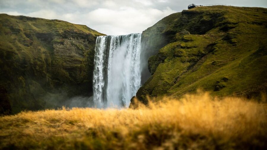 From Reykjavík: Katla Ice Cave and South Coast Tour - Skógafoss gives you two very different views