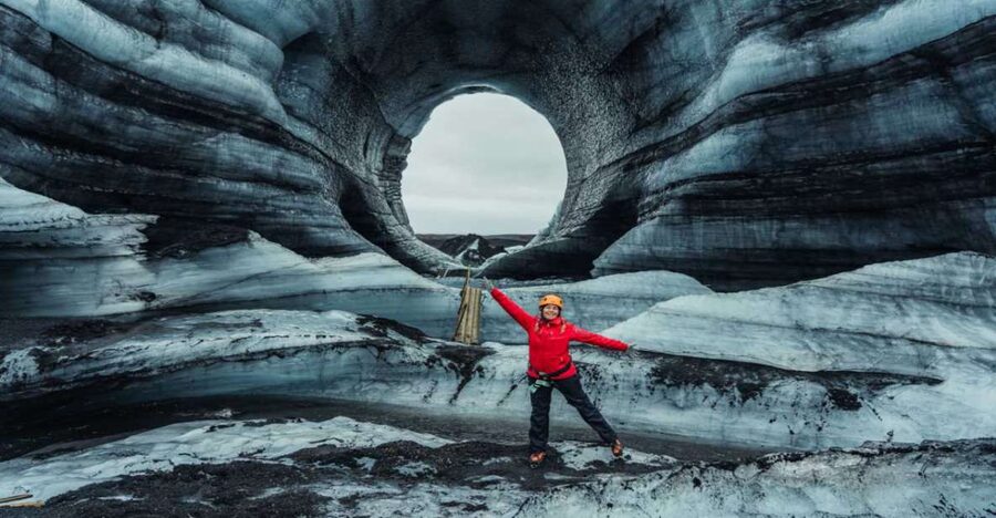 From Reykjavík: Katla Ice Cave and South Coast Tour - Inside the Katla ice cave