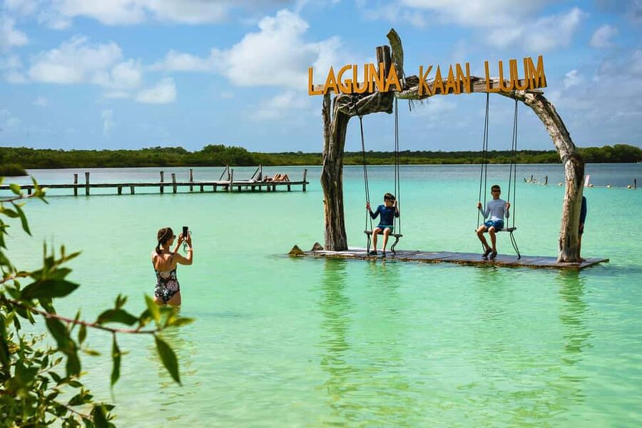 From Riviera : Kaan Luum with Cenotes & Lunch ECO - Swimming at Cenote Mariposa