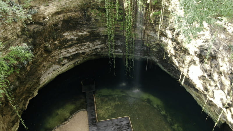 From Riviera Maya: Ek Balam & Cenote Tour w/ Lunch & Pickup - Uayma and the unusual church