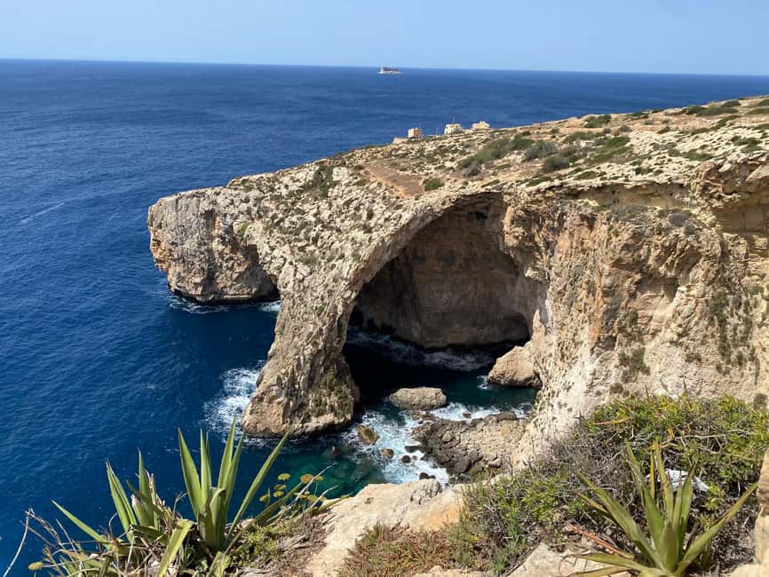 From Sliema: Blue Grotto Excursion & Sea Caves Boat Tour - Choose the coastal hike or the easier walking path
