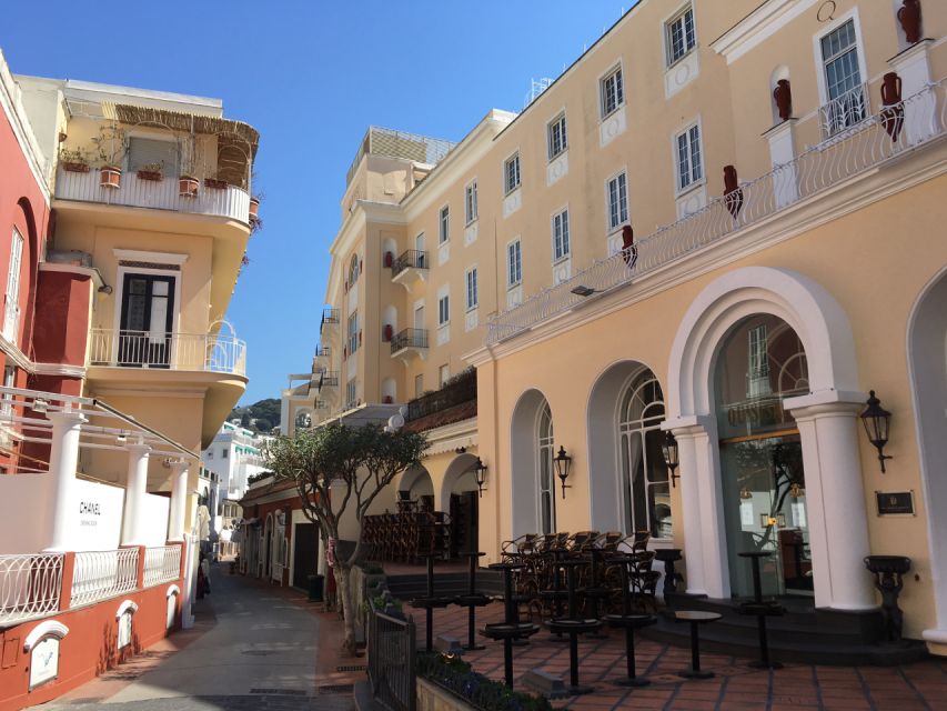 From Sorrento: Capri and Blue Grotto Day Tour - A fast crossing from Sorrento to Marina Grande