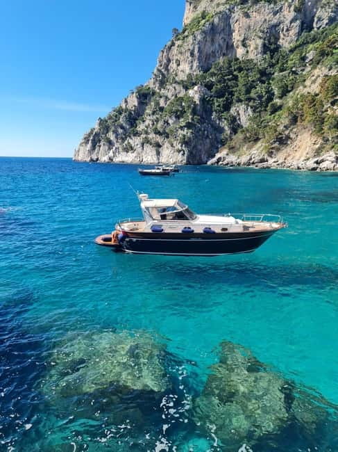 From Sorrento: Capri Boat Tour with Blue Grotto Visit - Swimming and snorkeling in Capri’s clear bays