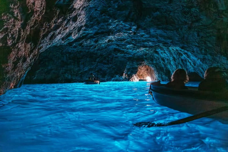 From Sorrento: Capri Boat Tour with Blue Grotto Visit - From Sorrento to Marina Grande and the Roman villa