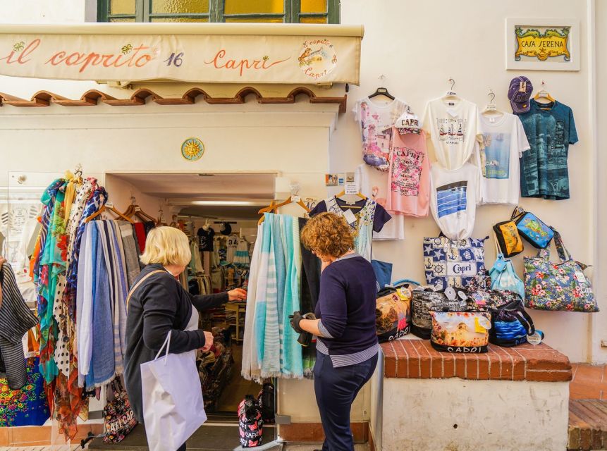 From Sorrento: Day Trip to Capri & Anacapri with Blue Grotto - Anacapri and the choice of Monte Solaro