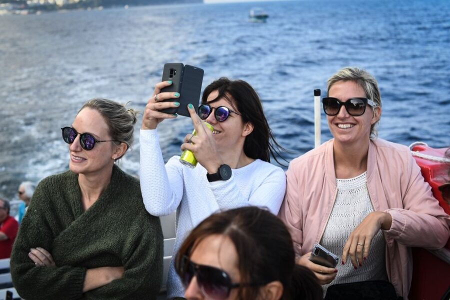 From Sorrento: Day Trip to Capri with Blue Grotto - Seeing Capri from the water