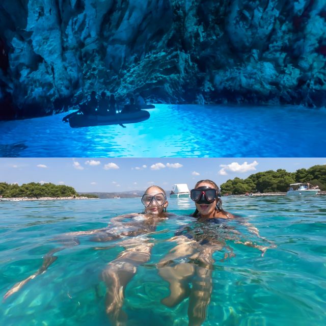 From Split: Blue Cave, Mamma Mia, Vis & Hvar 5-Island Tour - Stupišće, limestone caves, and the rugged coast