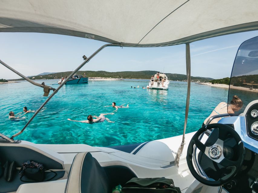 From Split: Blue Cave, Mamma Mia, Vis & Hvar 5-Island Tour - The Pakleni Islands from the water