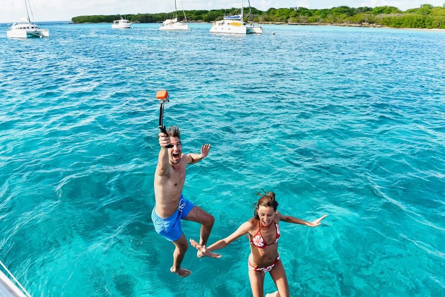 From Split: Blue Cave, Mamma Mia, Vis & Hvar 5-Island Tour - Leaving Split from Prokurative
