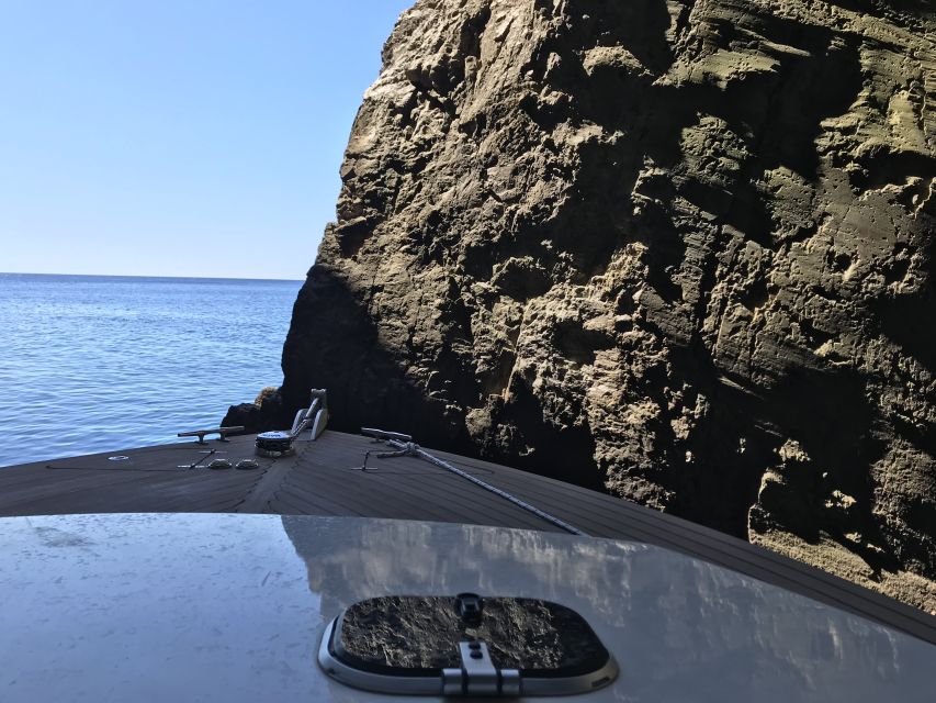 From Split: Luxury Cabin Boat Tour to The Blue Cave and Hvar - Palmizana, gardens and a white sand beach