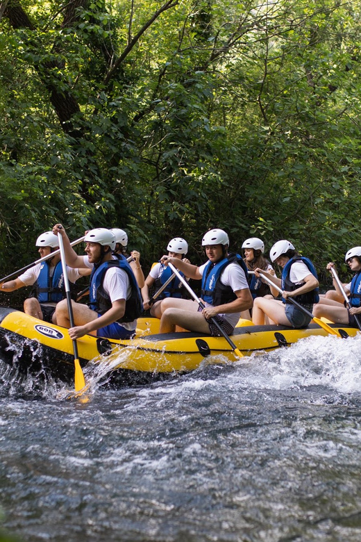 From Split or Omiš: Rafting, Cliff Jumping, & Cave Exploring - A river trip with more than rafting