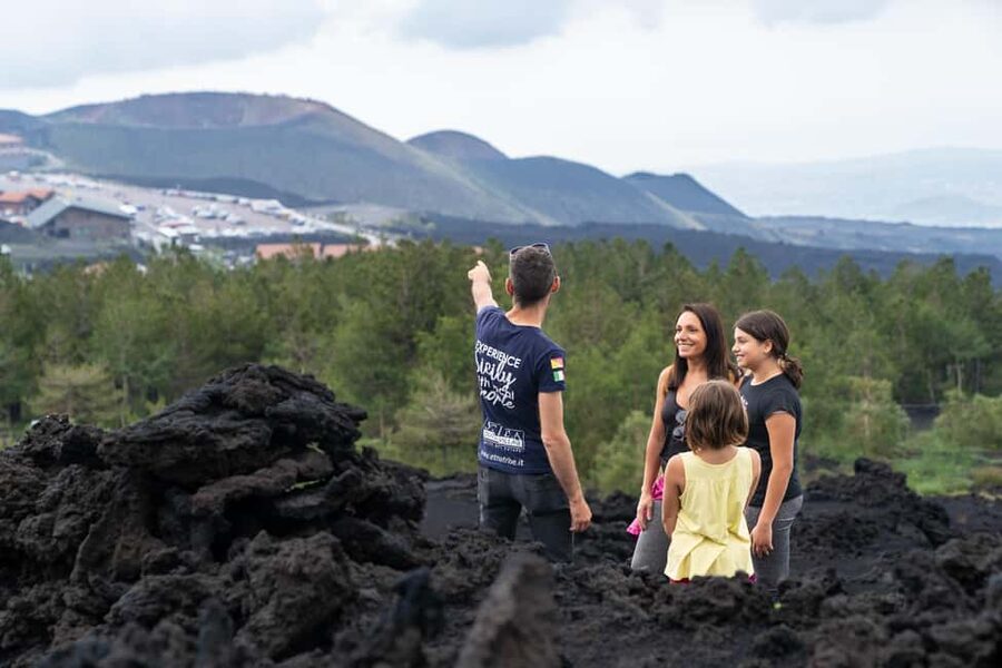 From Taormina: Etna Tour with Hiking, Cave Visit, & Tastings - Entering the Grotta dei Tre Livelli