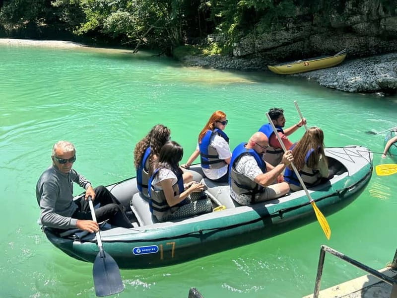From Tbilisi: Kutaisi Canyons and Caves Full Day Tour - Martvili Canyon: waterfalls, bridges, and a green river