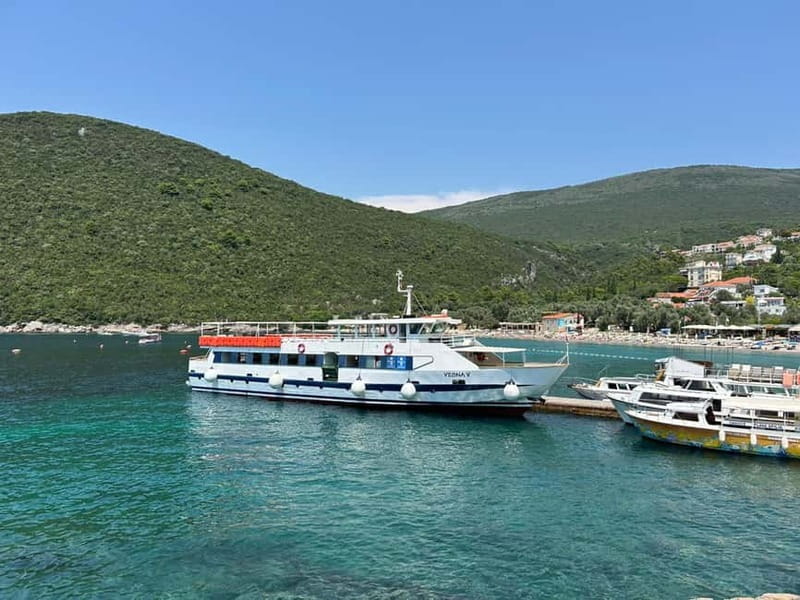 From Tivat: Blue Cave, Herceg Novi, Lady of the Rocks - Leaving Tivat across the Bay of Kotor