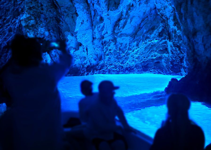From Trogir or Split: Full-Day Blue Cave & Hvar Island Tour - The Blue Cave on Biševo, a beautiful five-minute surprise
