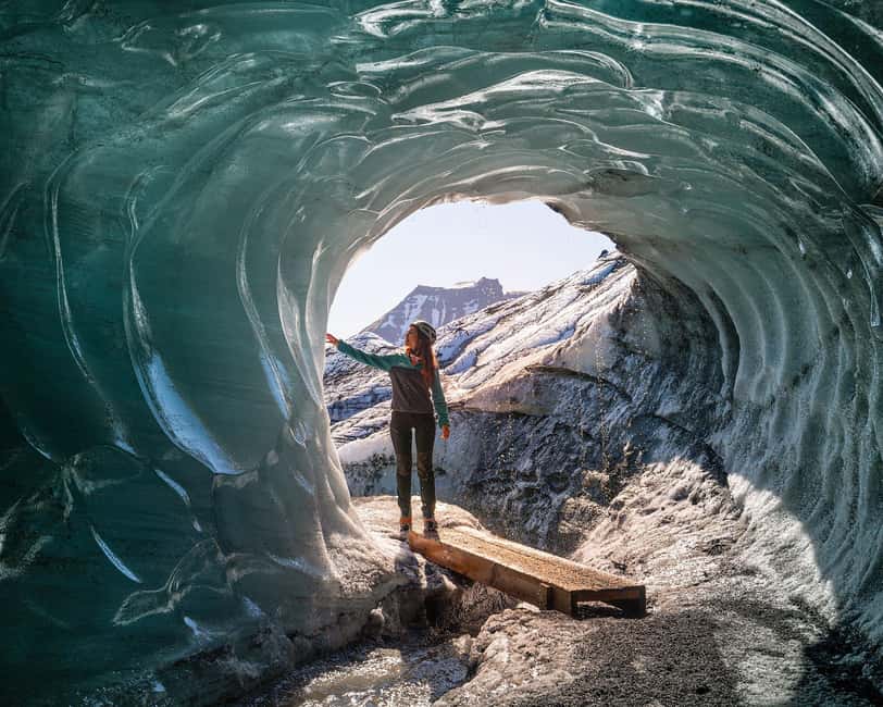 From Vik: Katla Ice Cave & Super Jeep Tour - Inside the Katla ice cave