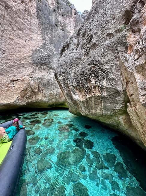 From Vlore: Blue Cave and Grama Bay Adventures - Haxhi Ali Cave sets the tone
