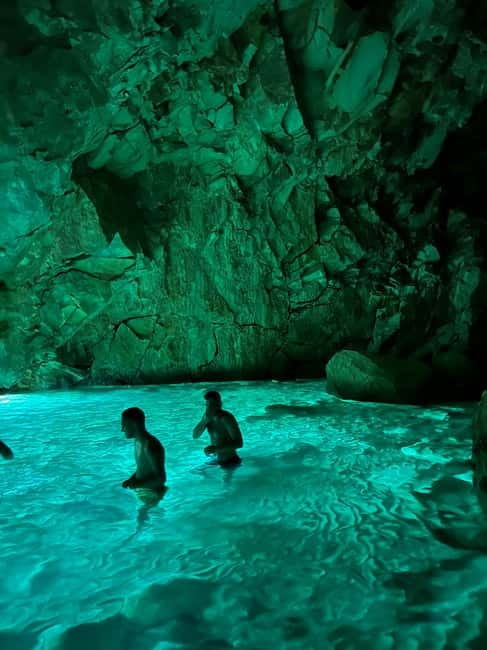 From Vlore: Blue Cave and Grama Bay Adventures - Short stops at Bristan Bay and the Secret Canyon