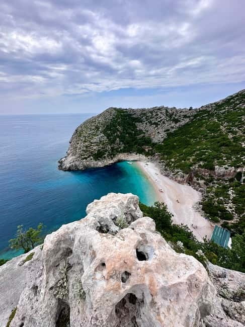 From Vlore: Blue Cave and Grama Bay Adventures - Grama Bay is the main event