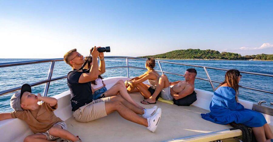 From Vrsar: Lim Bay, Pirate Cave and Rovinj Visit - Leaving Vrsar for Lim Bay