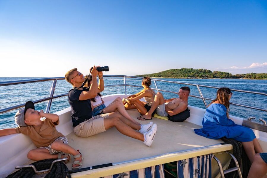 From Vrsar: Lim Bay, Pirate Cave and Rovinj Visit - The coastal ride toward Rovinj