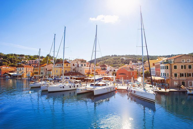 Full-Day Boat Tour of Paxos Antipaxos Blue Caves from Corfu - The Antipaxos swim at Mesovrika Beach