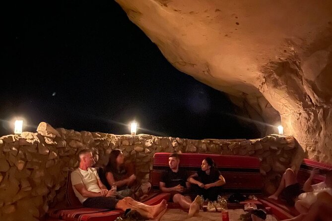 Full-Day Jeep Tour and Sleeping in cave Night Under the Stars - Mushroom Rock and Um Frouth