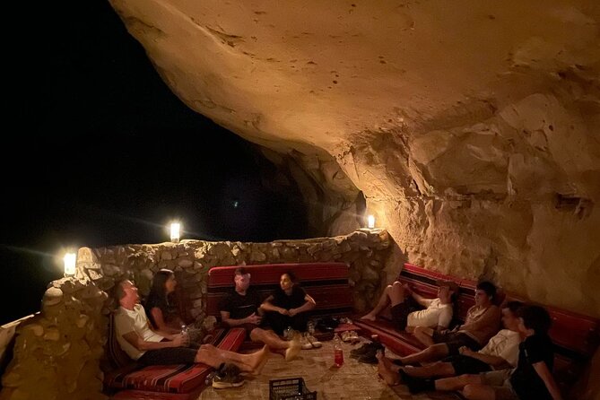 Full-Day Jeep Tour and Sleeping in cave Night Under the Stars - White Desert and Abu Khasaba Canyon