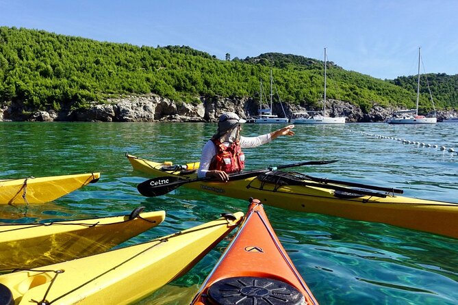 Full Day Kayaking and Snorkeling to Green Cave with GoPro photos - The first paddle across open water