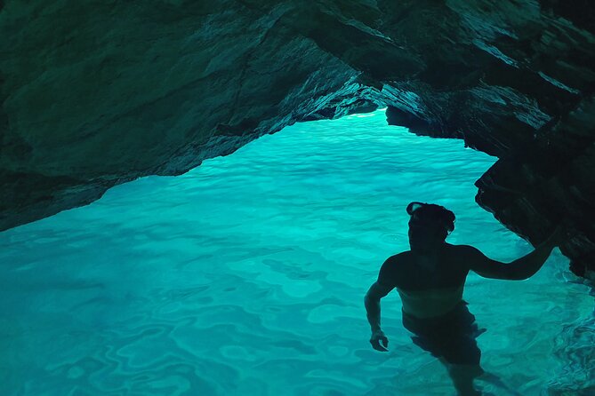 Full Day Kayaking and Snorkeling to Green Cave with GoPro photos - Ruda Island and the second cave