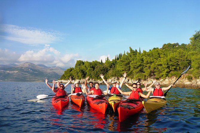 Full Day Kayaking and Snorkeling to Green Cave with GoPro photos - From Gruž Harbor to Lopud