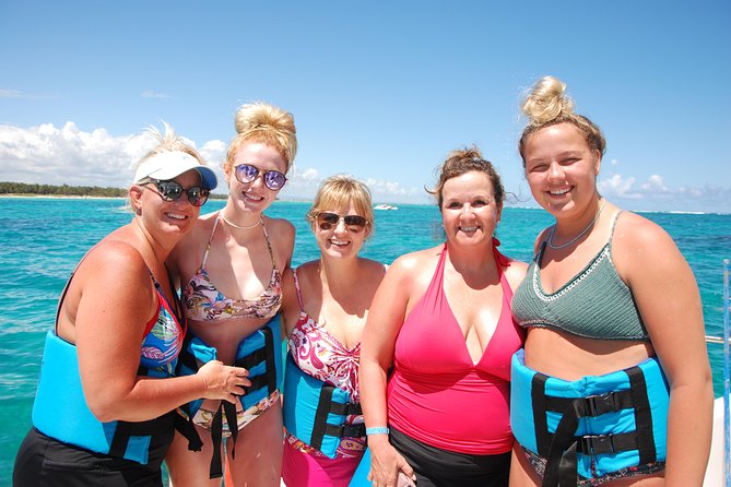 Full-Day Tour 4x4 ATV, Water Cave, and Snorkeling Cruise - Boarding the Catamaran for Snorkeling