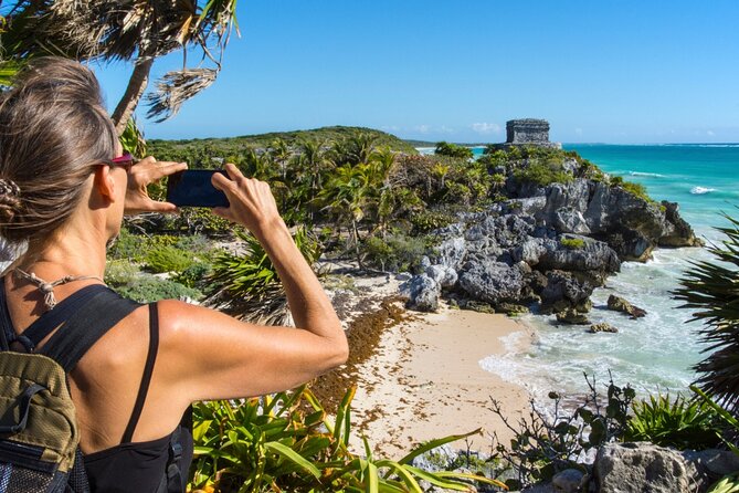 Full Day Tour to Tulum, Cenote Mariposa and Playa del Carmen Eco - Swimming at Canamayte’s Mariposa Cenote