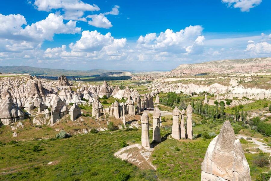 Göreme: Cappadocia Green Tour with Underground & Lunch - Ihlara Valley brings water, trees, and rock churches