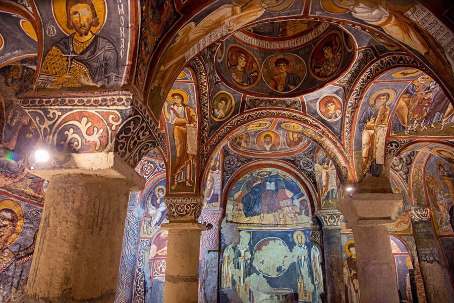 Göreme: Cappadocia Green Tour with Underground & Lunch - Göreme Panorama gives you the big picture