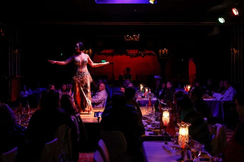 Göreme: Turkish Night at Cave Restaurant Dinner & Drinks - Belly dancing and the outdoor fire finale